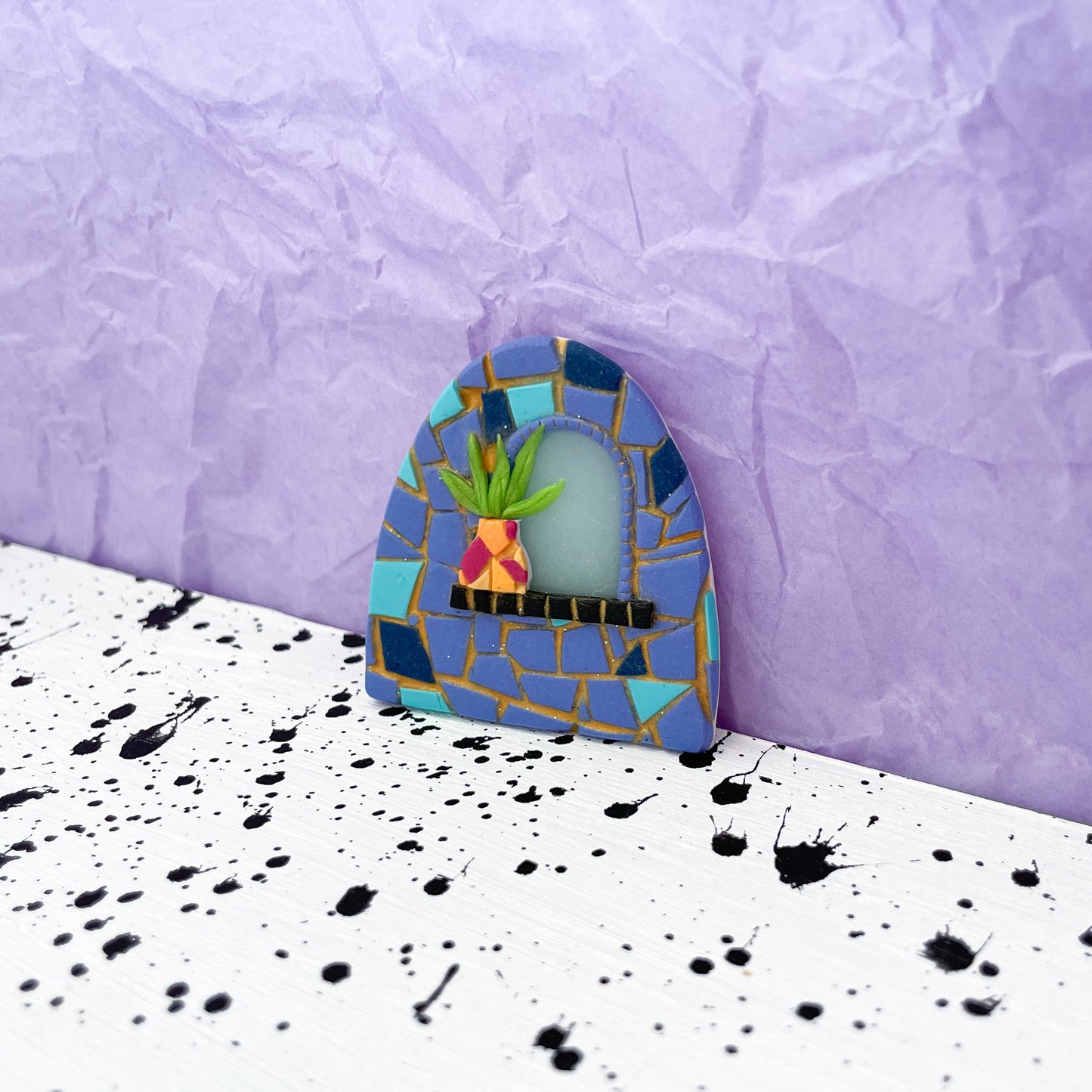 Petit Village Brooch | Spain