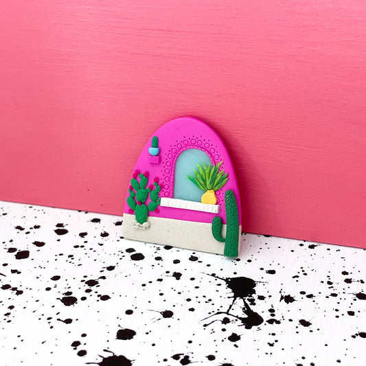 Petit Village Brooch | Mexico